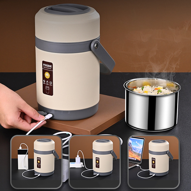 USB Điện Hâm Nóng Hộp Cơm Inox - đánh giá và giá Baby Food Warmer