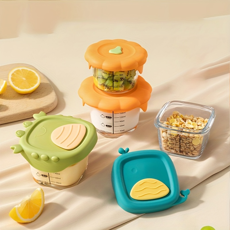120/180ml Glass Baby Food Cont - đánh giá và giá Baby Food Jars With Lids