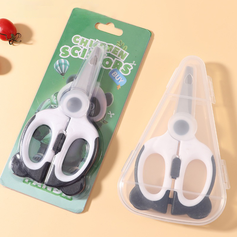 Safty Scissors for Kids Studen - đánh giá và giá Baby Food Scissors