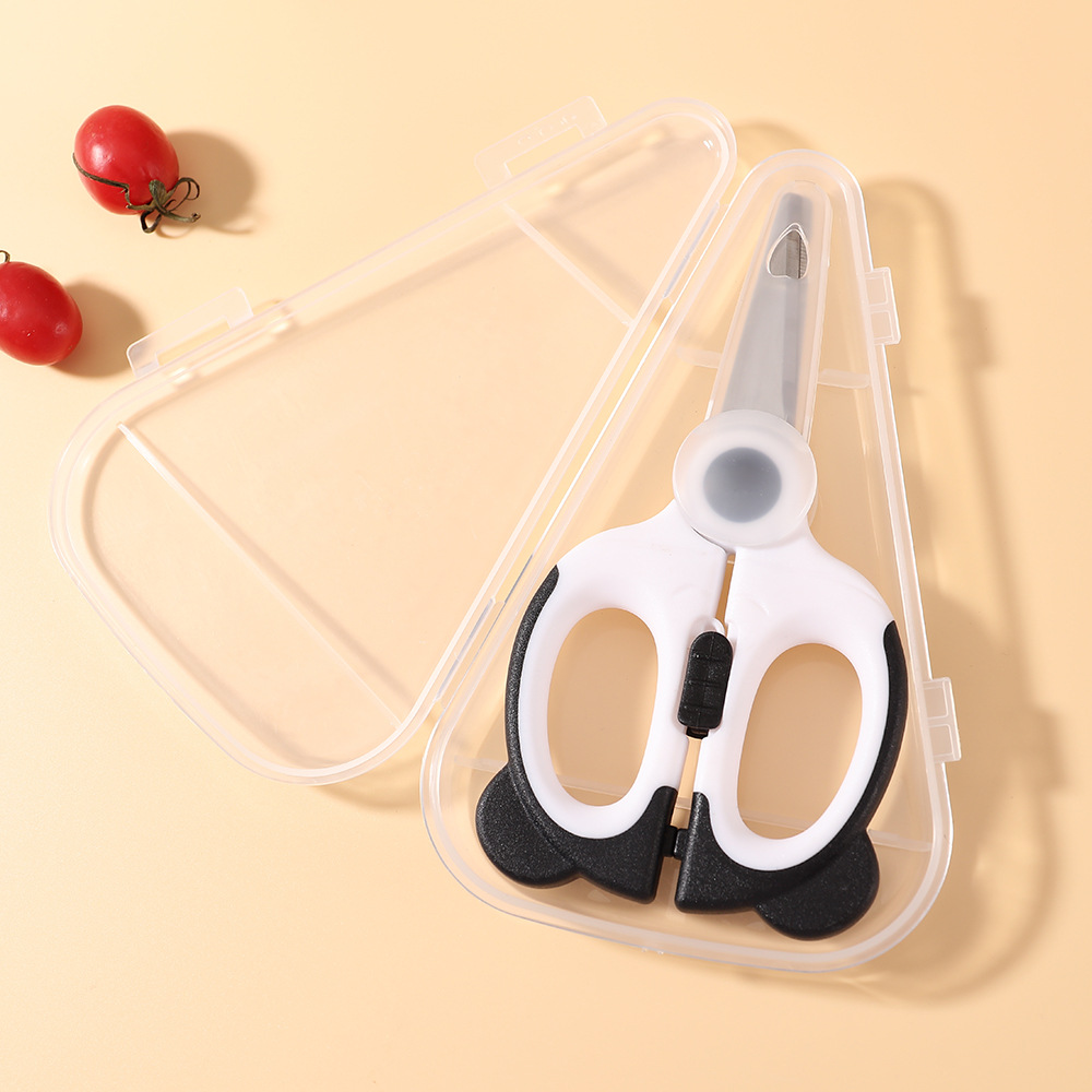 Safty Scissors for Kids Studen - đánh giá và giá Baby Food Scissors